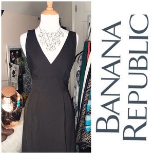 Banana Republic Women's Sheath Dress Sz 6 Brown